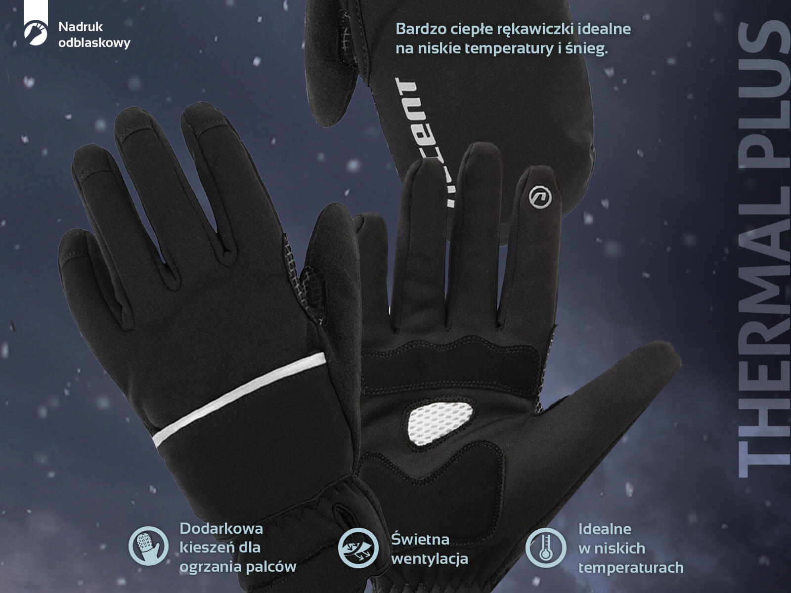 Rękawiczki Accent na ujemne temperatury Thermal Plus