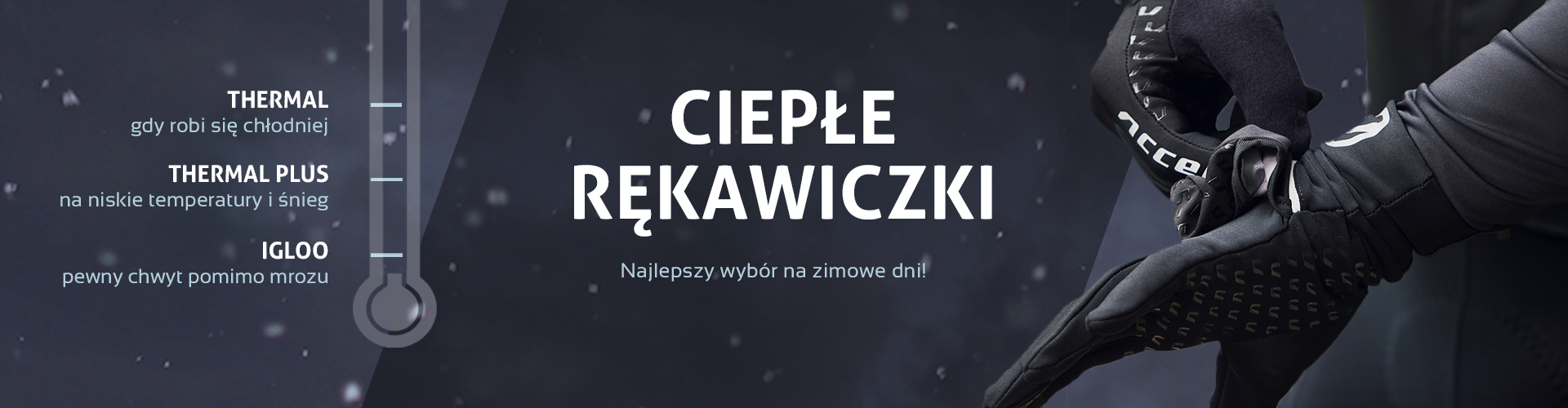 Rekawiczki Accent na zimowe dni!