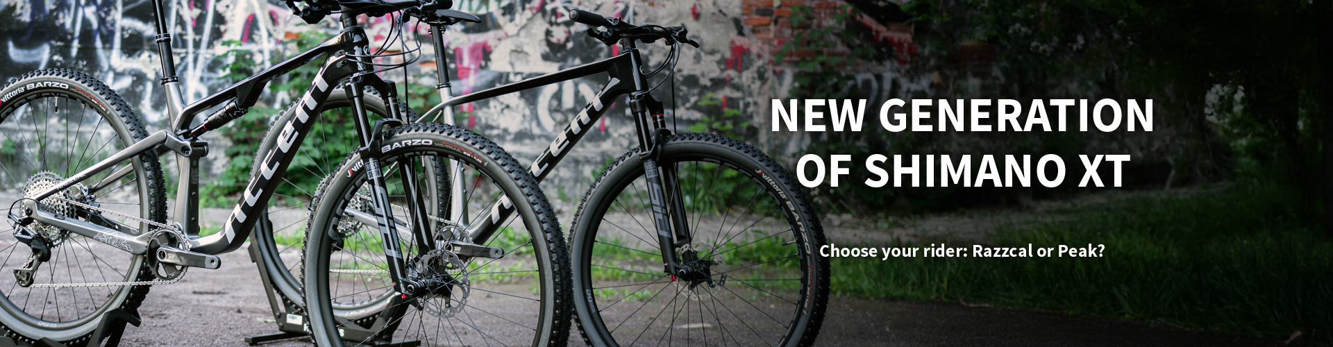 Premiera Shimano XT w wyścigowych modelach Accent Razzcal Carbon i Peak Carbon Boost