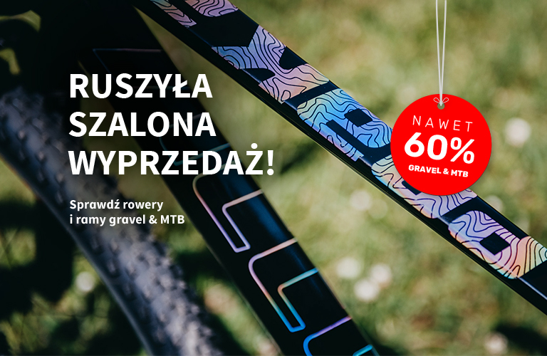 Szalona wyprzedaż na Accent - rowery i ramy MTB i GRAVEL w obniżonych cenach!