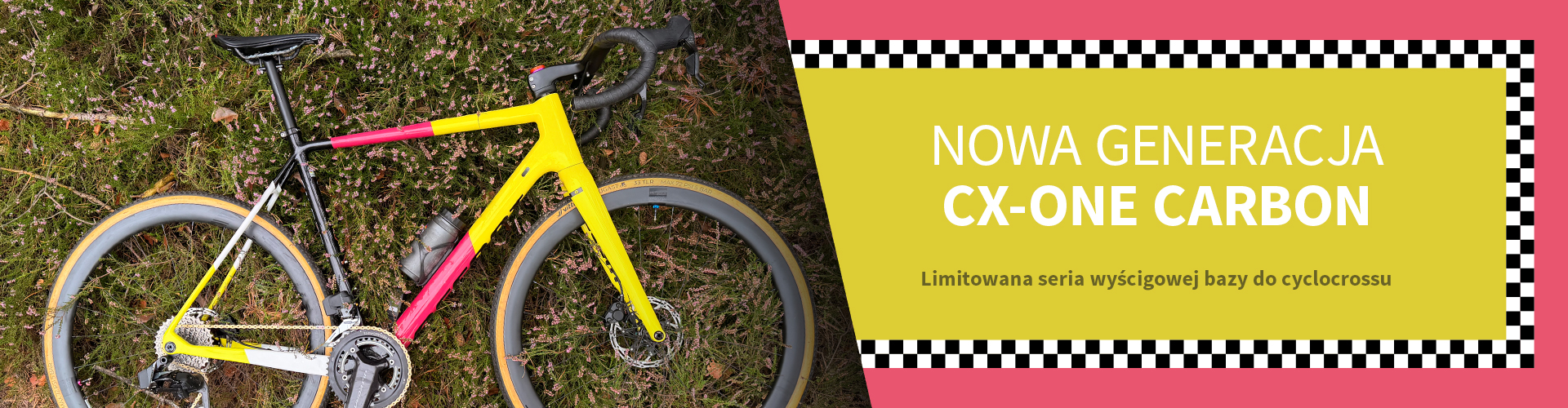 Nowa generacja ram przełajowych CX-One Carbon stworzona do ścigania i wygrywania