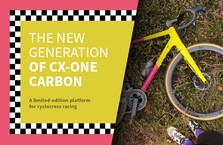 Nowa generacja ram przełajowych CX-One Carbon stworzona do ścigania i wygrywania