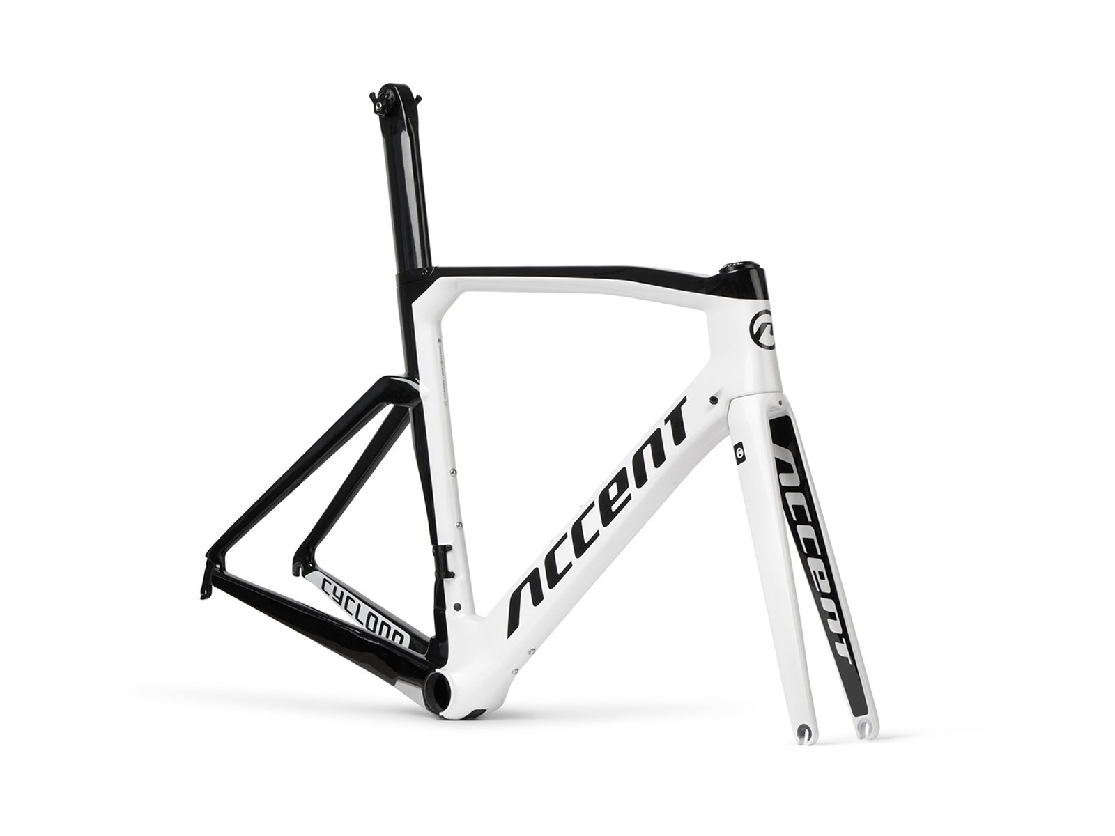 White road shop bike frame